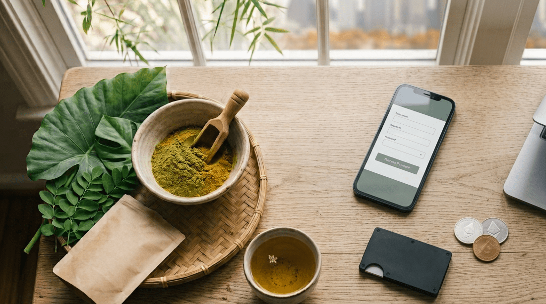 Buying Kratom With Cryptocurrency